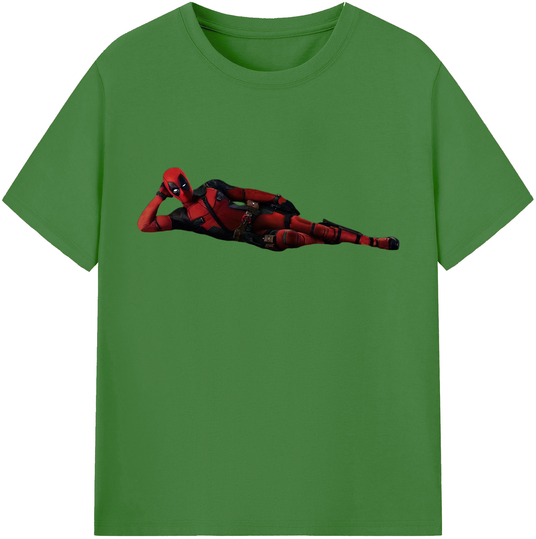 （画像用） Deadpool デッドプール レディースカジュアルプリントTシャツ（綿100％）